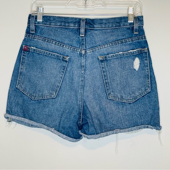 BDG High Rise Distressed Denim Jean Shorts - Picture 7 of 8